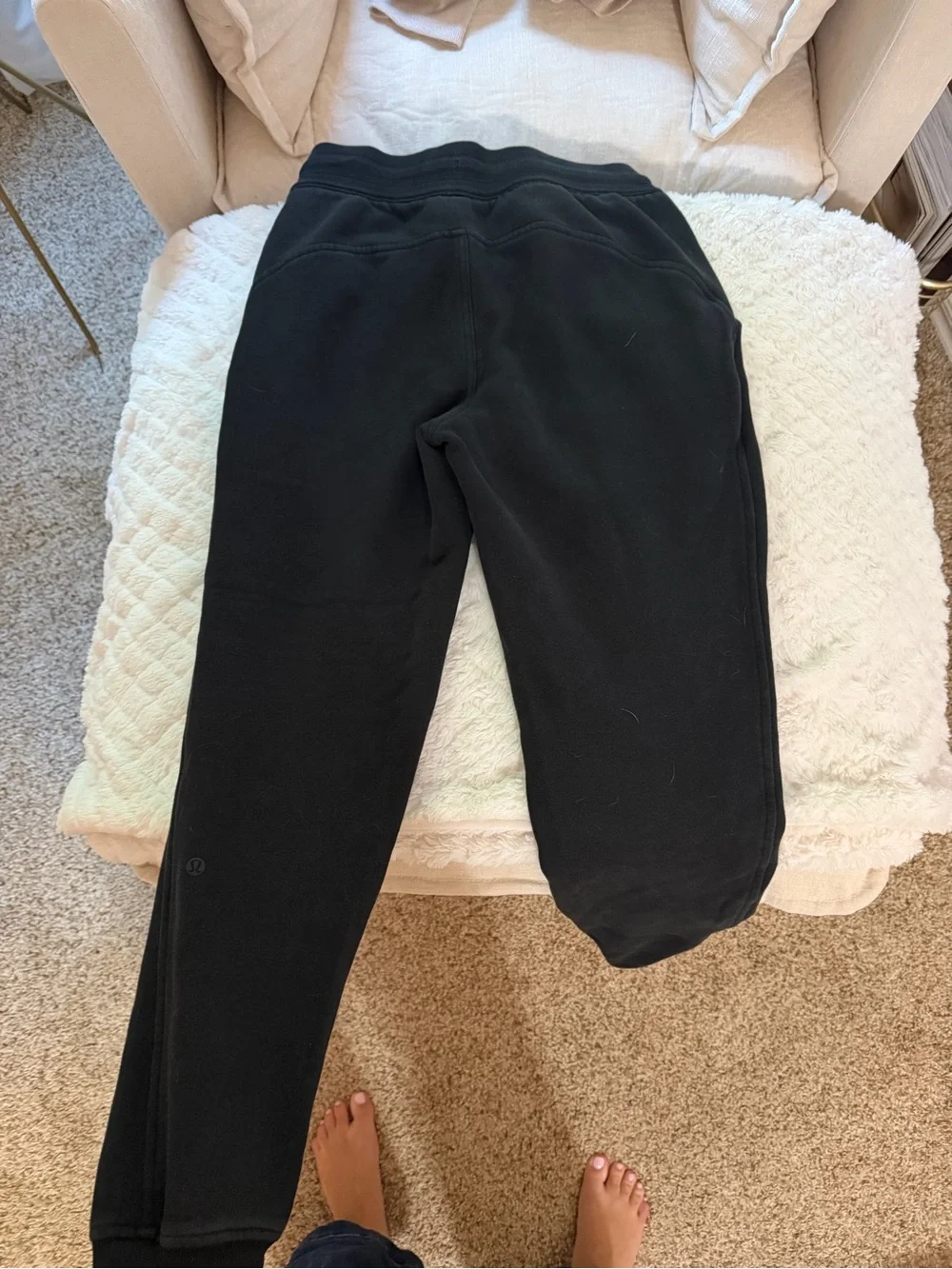 Lululemon Athletica Kids Black Jogger Sweatpants
